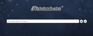 Página web de Pictotraductor